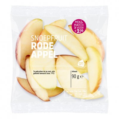  apple slices packed by JASA