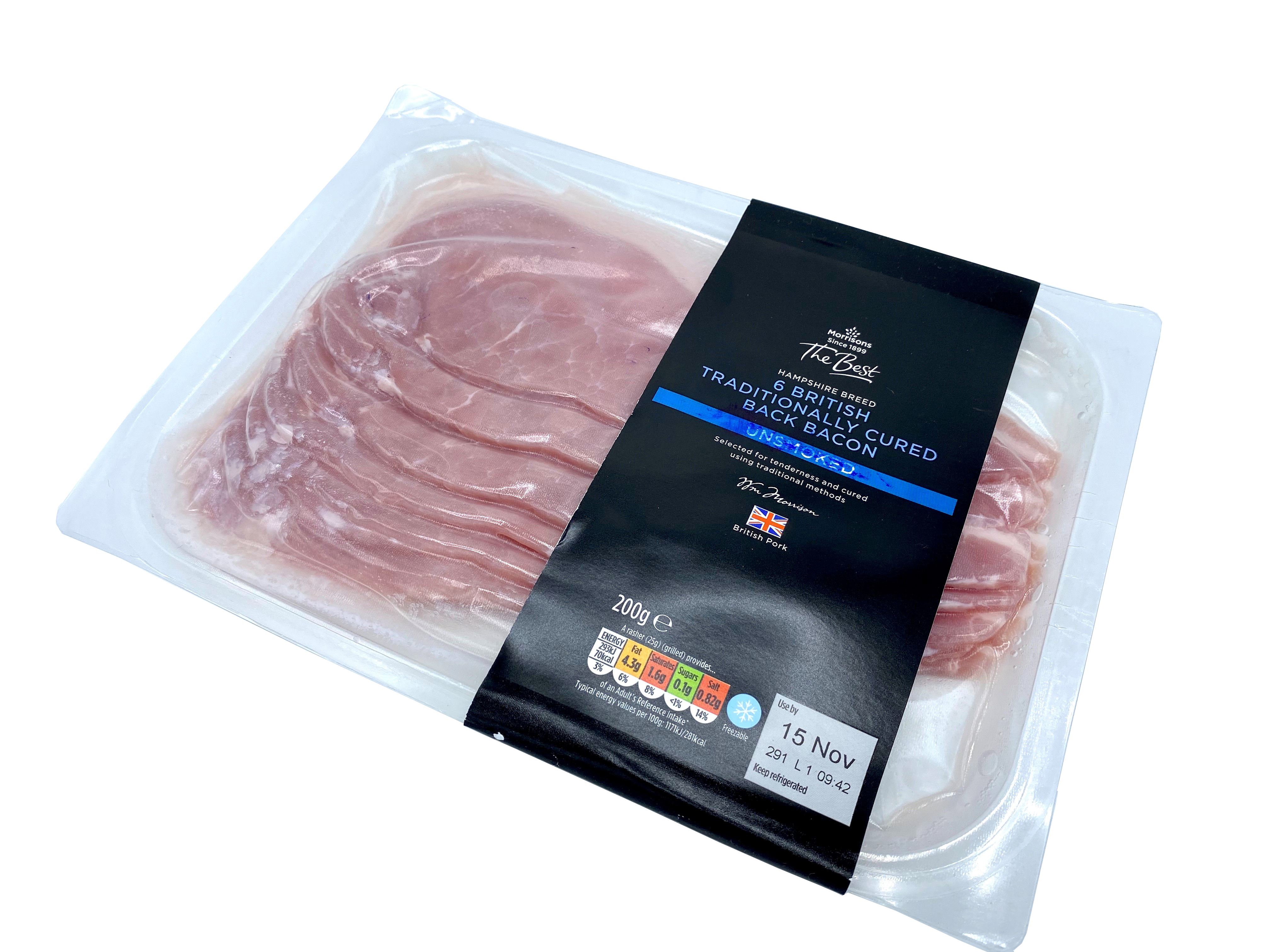 Fleisch verpackt in Schüssel mit sleeve