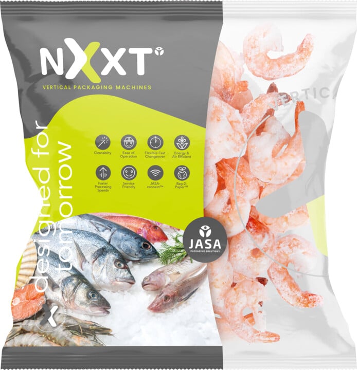 JASA NXXT pillow bag frozen fish 